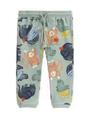 Coccodrillo Spodnie dresowe WC5120102SBN Zielony Regular Fit. Zielone spodnie dresowe chłopięce COCCODRILLO, z bawełny. Za 39.99 zł.