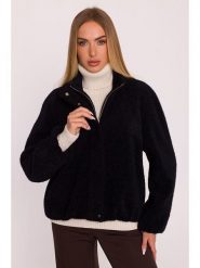 Made of emotion Kurtka przejściowa w kolorze czarnym rozmiar: L/XL. Czarne kurtki damskie Made Of Emotion, l, bez wzorów, bez kaptura. Za 309.99 zł.