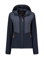 Canadian Peak Kurtka polarowa "Tigneseak" w kolorze granatowym rozmiar: XXL. Niebieskie kurtki damskie Canadian Peak, xxl, bez wzorów, z materiału, bez kaptura. Za 192.45 zł.