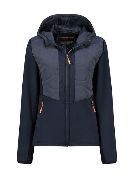 Canadian Peak Kurtka polarowa "Tigneseak" w kolorze granatowym rozmiar: XXL. Niebieskie kurtki damskie Canadian Peak, xxl, bez wzorów, z materiału, bez kaptura. Za 156.98 zł.