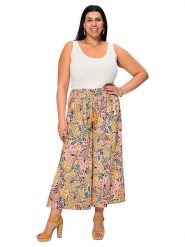 Aller Simplement Spodnie w kolorze beżowym rozmiar: 42-48. Brązowe spodnie materiałowe damskie Aller Simplement, bez wzorów, z bawełny. Za 93.07 zł.