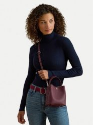 LAUREN RALPH LAUREN Torebka 431969365008 Bordowy. Czerwone torebki klasyczne damskie Lauren Ralph Lauren, ze skóry, bez dodatków. Za 1,199.00 zł.