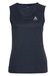 Odlo Top sportowy "Cardada" w kolorze granatowym rozmiar: XL. Niebieskie koszulki sportowe damskie ODLO, uniwersalny, bez wzorów, z materiału, bez ramiączek, outdoorowe. Za 105.38 zł.