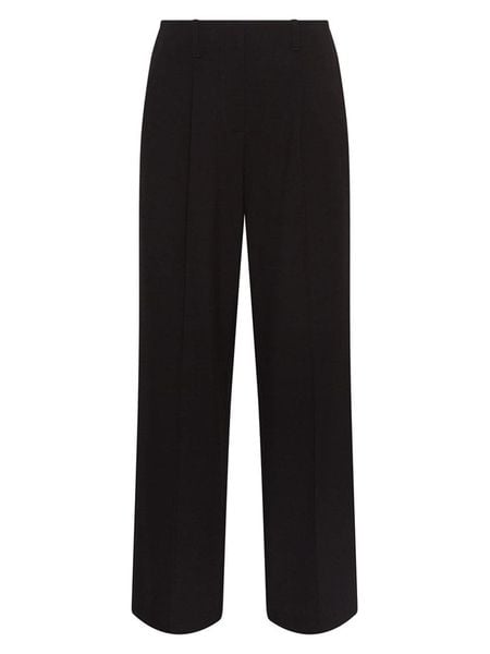 MOSS COPENHAGEN Spodnie "Cally Chana" w kolorze czarnym rozmiar: XS. Czarne spodnie materiałowe damskie Moss Copenhagen, bez wzorów, z materiału. Za 170.47 zł.