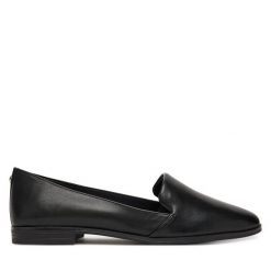 Lordsy Aldo. Czarne półbuty damskie ALDO, bez wzorów, bez obcasa, bez zapięcia. Za 269.99 zł.