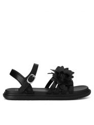 DeeZee Sandały CS6266-01 Czarny. Czarne sandały dziewczęce DeeZee, z syntetyku, bez obcasa, bez zapięcia. Za 59.99 zł.