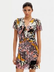 Desigual Sukienka letnia MONSIEUR CHRISTIAN LACROIX Cadiz 24SWVK52 Kolorowy Regular Fit. Sukienki damskie Desigual, bez wzorów, z syntetyku, bez ramiączek. Za 239.99 zł.