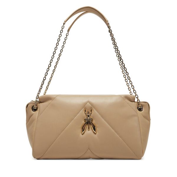 Torebka Patrizia Pepe. Brązowe torebki klasyczne damskie Patrizia Pepe, bez dodatków. Za 969.99 zł.