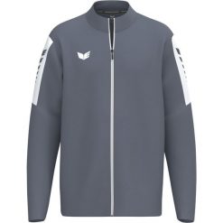 Erima Intro Kurtka Treningowa Junior Slate Grey. Szare kurtki damskie Erima, bez wzorów, z materiału, bez kaptura. Za 234.99 zł.