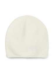 Jenny Fairy Czapka 4W3-013-AW23 Biały. Białe czapki damskie Jenny Fairy, na zimę, bez wzorów, z poliesteru. Za 39.99 zł.