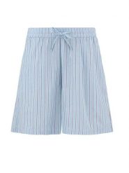 Becksöndergaard Szorty w kolorze błękitnym rozmiar: XS. Niebieskie szorty damskie Becksöndergaard, bez wzorów, z bawełny, z podwyższonym stanem. Za 82.99 zł.