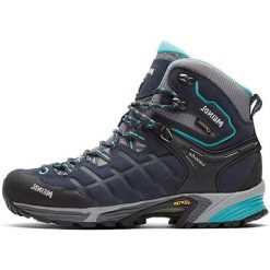 Damski buty turystyka Meindl Kapstadt Lady GTX, Granatowy. Niebieskie obuwie trekkingowe damskie MEINDL, bez zapięcia. Za 975.95 zł.