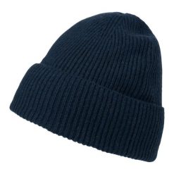 Czapka zimowa z merino dla dorosłych Helly Hansen Wool Beanie. Niebieskie czapki damskie Helly Hansen, na zimę, bez wzorów. Za 231.00 zł.