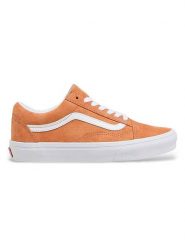 Vans Skórzane sneakersy "Old Skool" w kolorze pomarańczowym rozmiar: 39. Pomarańczowe obuwie sportowe damskie Vans, bez zapięcia. Za 154.07 zł.