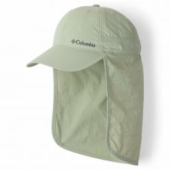 Czapka z daszkiem Columbia Schooner Bank II Cachalot. Szare czapki z daszkiem damskie Columbia, bez wzorów. Za 109.99 zł.
