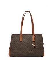 MICHAEL Michael Kors Torebka Laila 30S5G9IT2B Brązowy. Brązowe torebki klasyczne damskie MICHAEL Michael Kors, z materiału, bez dodatków. Za 719.99 zł.