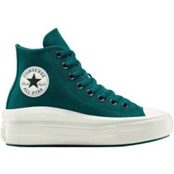 Buty sportowe Converse Chuck Taylor As Move. Niebieskie obuwie sportowe treningowe Converse, z zamszu, na fitness i siłownię. Za 690.00 zł.