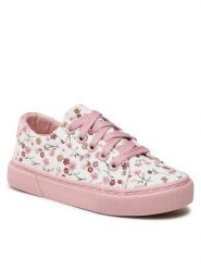 Nelli Blu Sneakersy WZZH20-316 Biały. Białe buty sportowe dziewczęce Nelli Blu, z materiału, bez zapięcia. Za 40.99 zł.