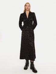 Gestuz Sukienka codzienna Dalila 10909366 Czarny Regular Fit. Czarne sukienki damskie Gestuz, bez wzorów, z wiskozy, bez ramiączek. Za 459.99 zł.