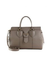 COCCINELLE Skórzana torebka w kolorze szarobrązowym - 30 x 21 x 14 cm rozmiar: onesize. Brązowe torebki klasyczne damskie Coccinelle, z materiału, przez ramię, bez dodatków. Za 1,112.23 zł.