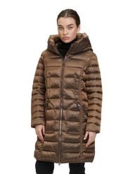 Betty Barclay Płaszcz pikowany w kolorze jasnobrązowym rozmiar: 48. Brązowe płaszcze damskie Betty Barclay, bez wzorów, bez kaptura. Za 365.48 zł.