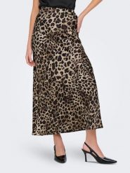 ONLY Spódnica w kolorze brązowo-beżowym rozmiar: S. Brązowe spódnice damskie Only, na co dzień, s, bez wzorów, maxi. Za 86.99 zł.