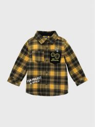Original Marines Koszula DCA0709NM Żółty Regular Fit. Żółte koszule chłopięce Original Marines, bez wzorów, z bawełny, bez kołnierzyka, bez ramiączek. Za 89.99 zł.