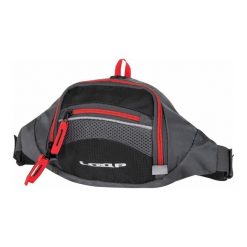 Torba na pas unisex Loap Tula czarno-czerwona. Czarne torby podróżne Erima, bez wzorów, z poliesteru. Za 139.99 zł.