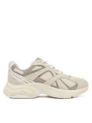 MICHAEL Michael Kors Sneakersy Leo Trainer43R5LEFS2S Beżowy. Brązowe obuwie sportowe damskie MICHAEL Michael Kors, z materiału, bez zapięcia. Za 809.99 zł.