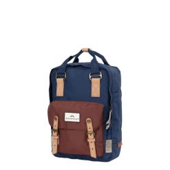 Plecak miejski Doughnut Macaroon Jungle II - navy. Niebieskie plecaki Doughnut, bez wzorów. Za 319.99 zł.