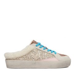 Klapki Eva Minge. Żółte klapki damskie Eva Minge, bez wzorów, bez obcasa, bez zapięcia. Za 379.99 zł.