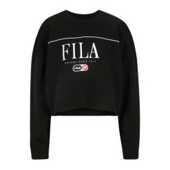 Bluza damska FILA Lewistown Crew Sweat. Czarne bluzy damskie Fila, m, bez wzorów, bez kaptura. Za 179.99 zł.