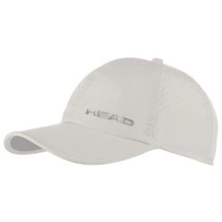 Czapka Head Pro. Białe czapki damskie Head, bez wzorów, z materiału. Za 93.50 zł.
