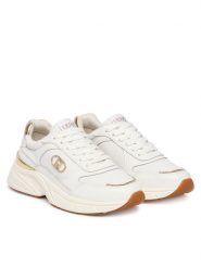 Liu Jo Sneakersy BA6045 P0102 Biały. Białe obuwie sportowe damskie Liu Jo, ze skóry, bez zapięcia. Za 729.99 zł.