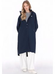 Schmuddelwedda Płaszcz przeciwdeszczowy w kolorze granatowym rozmiar: XS. Niebieskie płaszcze damskie Schmuddelwedda, xs, bez wzorów, bez kaptura. Za 295.99 zł.