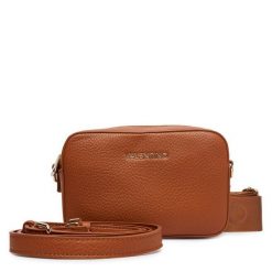 Torebka Valentino. Brązowe listonoszki damskie Valentino, bez wzorów, bez dodatków. Za 569.99 zł.