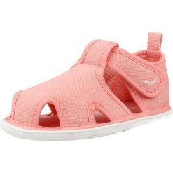 Sandały BLANDITOS BETTABD Rose. Czerwone sandały damskie BLANDITOS BY CRIO'S, bez wzorów, z tkaniny, bez obcasa, bez zapięcia. Za 134.99 zł.