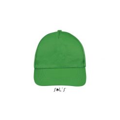 Czapka Sol's Buzz. Zielone czapki z daszkiem damskie SOL'S, bez wzorów. Za 20.00 zł.