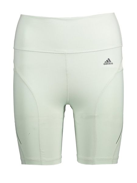 Adidas Szorty sportowe w kolorze turkusowym rozmiar: XL. Niebieskie spodenki sportowe damskie Adidas, xl, bez wzorów, z materiału, outdoorowe. Za 118.01 zł.