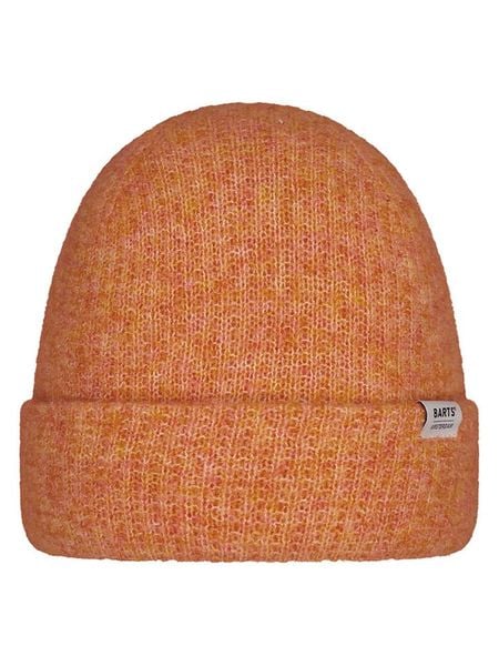 Barts Czapka "Sarela" w kolorze pomarańczowym rozmiar: onesize. Pomarańczowe czapki damskie Barts, z aplikacjami, ze splotem. Za 78.95 zł.