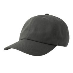 6panelowa Czapka Z Daszkiem Unisex Dla Dorosłych. Szare czapki z daszkiem damskie ATLANTIS, bez wzorów. Za 59.99 zł.
