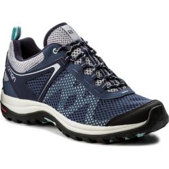 Trekkingi SALOMON - Ellipse Mehari 401590 22 M0 Crown Blue/Evening Blue/Canal Blue. Niebieskie obuwie trekkingowe damskie Salomon, z materiału. W wyprzedaży za 269.00 zł.