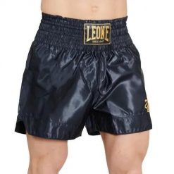 Szorty bokserskie Montana Basic 2. Niebieskie spodenki sportowe damskie LEONE 1947, l, bez wzorów, z materiału, do biegania. Za 187.50 zł.