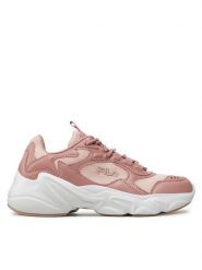 Fila Sneakersy Collene FFT0076 Różowy. Czerwone buty sportowe dziewczęce Fila, ze skóry, bez zapięcia. Za 209.99 zł.
