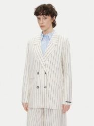 Pepe Jeans Marynarka Hannah PL402589 Écru Loose Fit. Marynarki i żakiety damskie Pepe Jeans, l, bez wzorów, z bawełny. Za 389.99 zł.