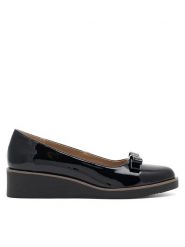 Clara Barson Baleriny WYL3395-3 Czarny. Czarne balerinki damskie Clara Barson, bez wzorów, z materiału. Za 83.99 zł.