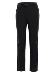 Alpine Pro Spodnie softshellowe "Corba" w kolorze czarnym rozmiar: 42-SH. Czarne spodnie sportowe damskie Alpine Pro, bez wzorów, z materiału, outdoorowe. Za 194.15 zł.