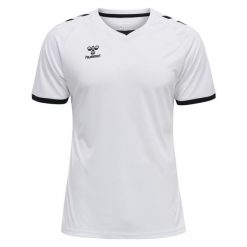 HUMMEL bluzka sportowa CORE VOLLEY TEE. Białe koszulki sportowe damskie Hummel, m, bez wzorów, bez ramiączek, do piłki nożnej. Za 83.99 zł.