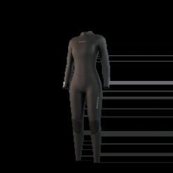 Pianka Mystic Star Fullsuit 4/3mm BZ Woman Black. Czarne kombinezony damskie Mystic, na jesień, l, z aplikacjami, z materiału, biznesowe, bez kołnierzyka, bez ramiączek, długie. Za 909.00 zł.