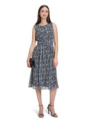 BETTY & CO Sukienka w kolorze granatowym rozmiar: 46. Niebieskie sukienki damskie Betty & Co, bez wzorów, z tkaniny, bez ramiączek. Za 131.43 zł.